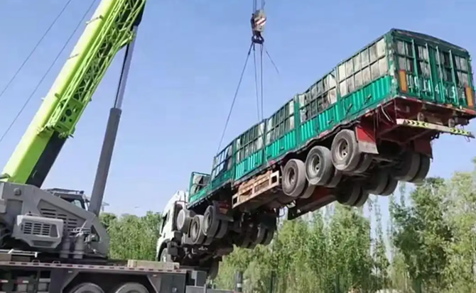 海城道路脱困救援案例